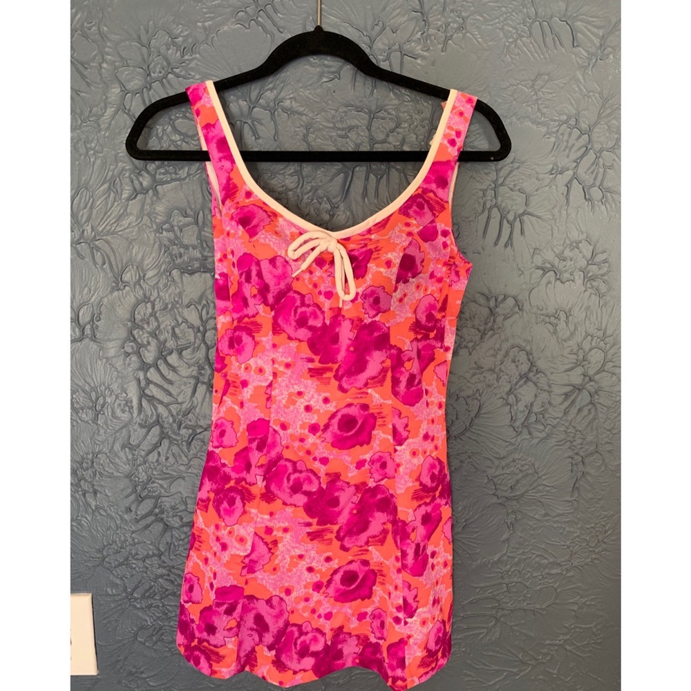 VINTAGE | 70’s One Piece Floral Swimsuit